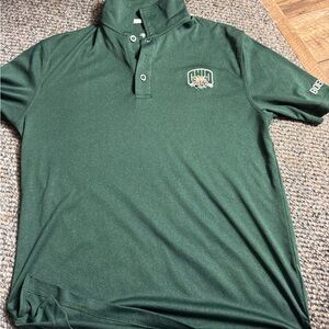 Colosseum Ohio University Dark Green Polo Shirt